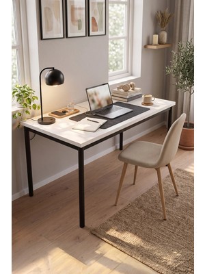 Dekopratik Viva Çalışma Masası - 120X60 - Beyaz
