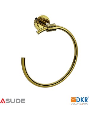 Dekor Banyo Dkr Valencia Halka Havluluk Pvd Gold