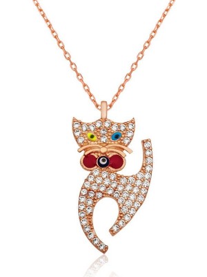 Inure Jewelry Gümüş Van Kedisi Kolye