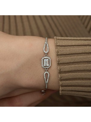 Inure Jewelry Gümüş Baget Bileklik