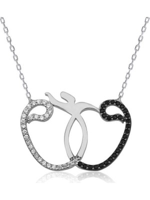 Inure Jewelry Gümüş Vav Semazen Bayan Kolye