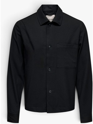 Only & Sons Onsmıro Reg 0346 Overshırt Frml Erkek Siyah Gömlek - 22034289