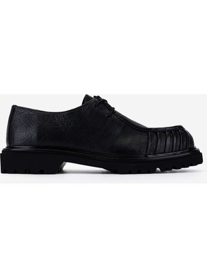 Valmenti Erkek Hakiki Deri Siyah Casual Ayakkabı 771 88120 Erk Ayk SK26-27 Sıyah