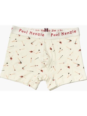 Paul Kenzie Desenli Erkek Boxer - Valentine Collection - Perfect Match