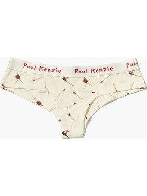Paul Kenzie Desenli Kadın Cheeky Külot - Valentine Collection - Perfect Match