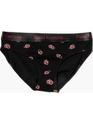 Paul Kenzie Desenli Kadın Slip Külot - Valentine Collection - Lovelock