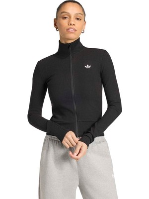 Adidas Kadın Günlük Eşofman Üstü Ess Rib Fz Tt KR3598