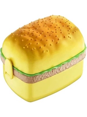 HemenGo Dikdörtgen Hamburger Beslenme Kabı