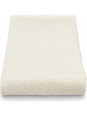 Mandaş Lüks Kadife Dotlu Kaymaz Koltuk Örtüsü (180X220) - Krem