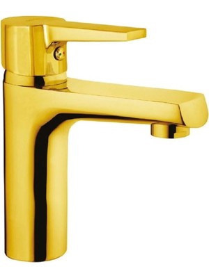 Penta P901G Agena Lavabo Bataryası Musluğu Gold Pirinç Gövde