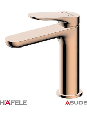 Hafele Sofıa Lavabo Bataryası,parlak Rose