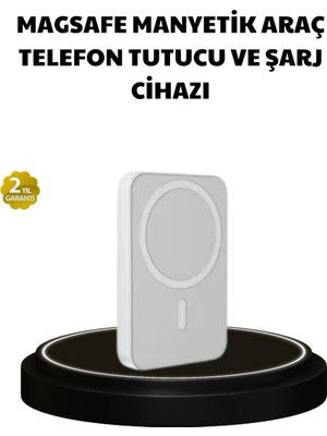 Astraltech Manyetik Kablosuz Powerbank – iPhone 12/13/14/15 Uyumlu, Hızlı Şarjlı, Ultra Hafif