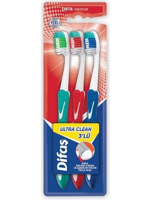 Bezos Ultra Clean Diş Fırçası 2+1 1 Adet