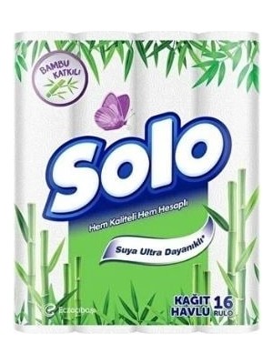 Bezos Kağıt Havlu Bambu 16 Rulo 1 Adet