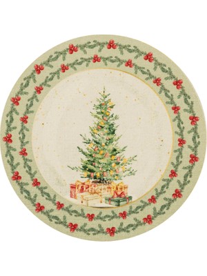 Naturware Xmas Tale Kağıt Bardak Altlığı 10 cm 12'li Paket