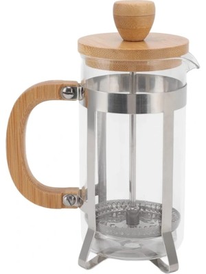 Beruflic Ahşap Detaylı 600 ml Cam French Press