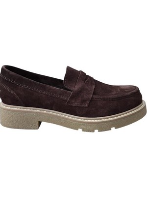 Rachel Kadın Kalın Tabanlı Kuşaklı Loafer Ayakkabı 25-102