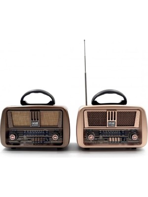 Sepetopia Klasik Taşınabilir Model Nostaljik Radyo