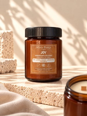 NEŞE Aromaterapi Soya Mumu – %100 Doğal El Yapımı | 150 gr