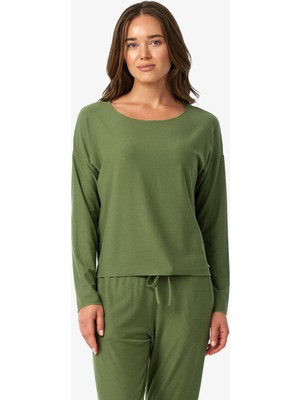 Blackspade Kadın T-Shirt 60683 - Yeşil