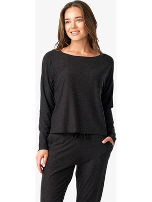 Blackspade Kadın T-Shirt 60683 - Antrasit