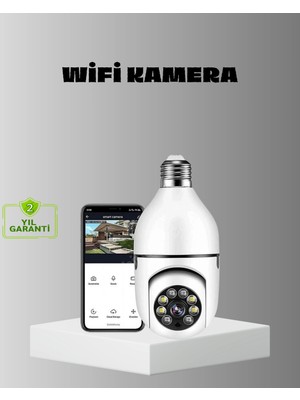Astraltech Akıllı Duy Kamera Gece Görüşlü ve Hareket Algılama Sensörlü
