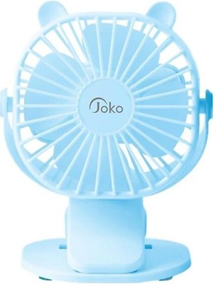 Csmo-Tex Joko JS03 Masaüstü Soğutma Fanı - Mavi