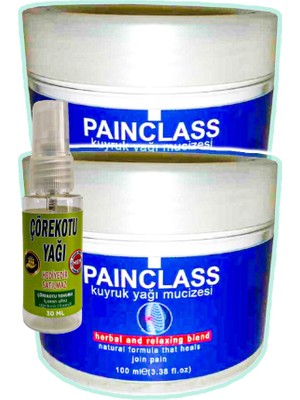 Bezos Painclass Kuyruk Yağı Kremi 2 Adet 100 ml + Çörek Otu Yağı Teskin Yağı 30 ml