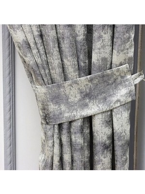 Karesi Yeni Roma Pano Fon Perde 1/3 Pileli Tek Kanat Kırışmaz Roma