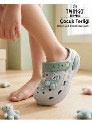 Twingo Çocuk Emojili Cross Ortopedik Günlük Terlik Unisex