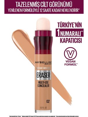 Bezos Instant Anti Age Eraser Kapatıcı - 02 Nude