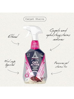 Gees Global Astonish Koltuk ve Halı Temizleyici Sprey 750 ml