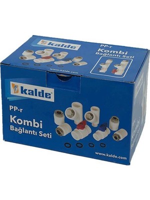 Kombi Bağlantı Seti 8'li Dirsekli Kalde