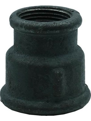 1"x3/4" Siyah Manşon Redüksiyon Trakya Döküm