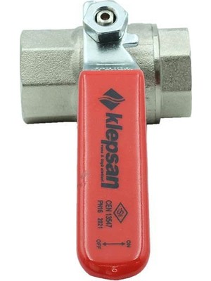 3/4" Küresel Su Vanası PN16 DN20 Klepsan