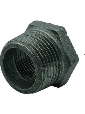 3/4"x1/2" Siyah Redüksiyon Trakya Döküm