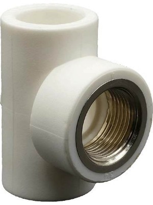 Q25X3/4"XQ25 Pprc Iç Dişli Geçme Te Plastherm