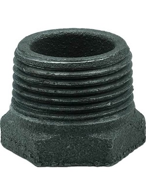 1 1/2"x1 1/4" Siyah Redüksiyon Trakya Döküm