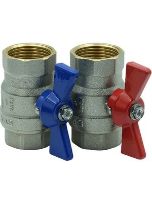 3/4" Kelebek Kafalı Su Vanası PN25 Kas