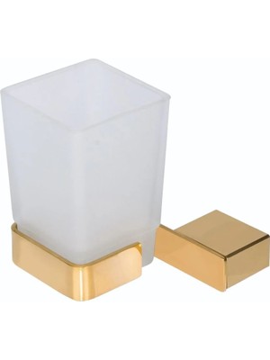 Dekor Banyo Diş Fırçalık Pvd Gold