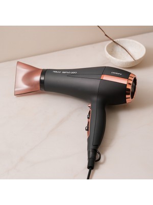 Bezos 2400W Saç Kurutma ve Fön Makinesi (Soğuk Üfleme, 3 Kademeli)