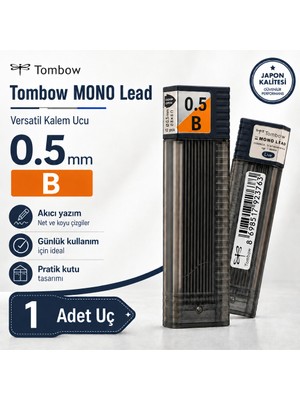 Tombow Mono Lead 0.5 mm B Versatil Kalem Ucu 1 Adet Yedek Uç