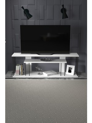 Bezos Gzd Plus Tv Ünitesi Beyaz 140 cm