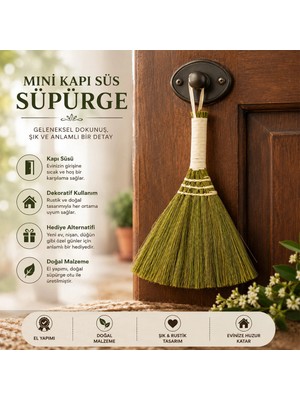 Eco Lounge Kapı Süs - Süpürge Hasır Saplı BX40