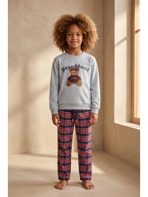 Bony Socks Erkek Çocuk Cute Edition Teddy Baskılı Baskılı Pijama Takımı