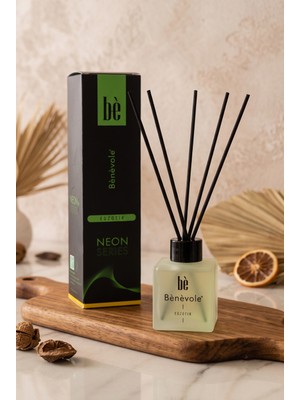 Egzotik Bambu Çubuklu Oda Kokusu | Dekoratif Neon Şişe | Etkili Koku 100 ml