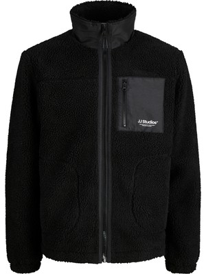 Jack & Jones Erkek Yüksek Dik Yaka Teddy Ceket - Soho