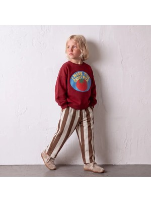 Poala Kids Erkek Çocuk Tomato Çizgili Takım