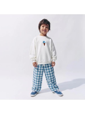 Poala Kids Unisex Çocuk Dondurma Nakışlı Eşofman Takımı