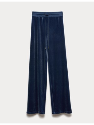 Marks & Spencer Wide Leg Kadife Jogger Eşofman Altı